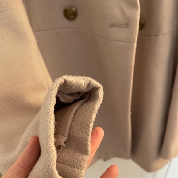 Used express tan peacoat - Picture 4 of 9
